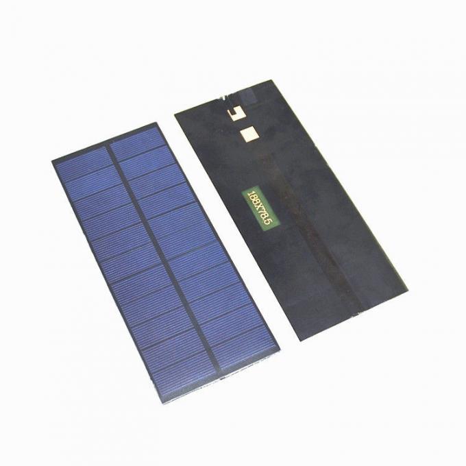 ελαφρύ πολυκρυσταλλικό εποξικό ηλιακό πλαίσιο 2.2W 5.5V 0